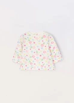 Blukids T-shirt in cotone stretch neonata- T-shirt