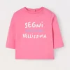 Blukids T-shirt in cotone stretch neonata- T-shirt