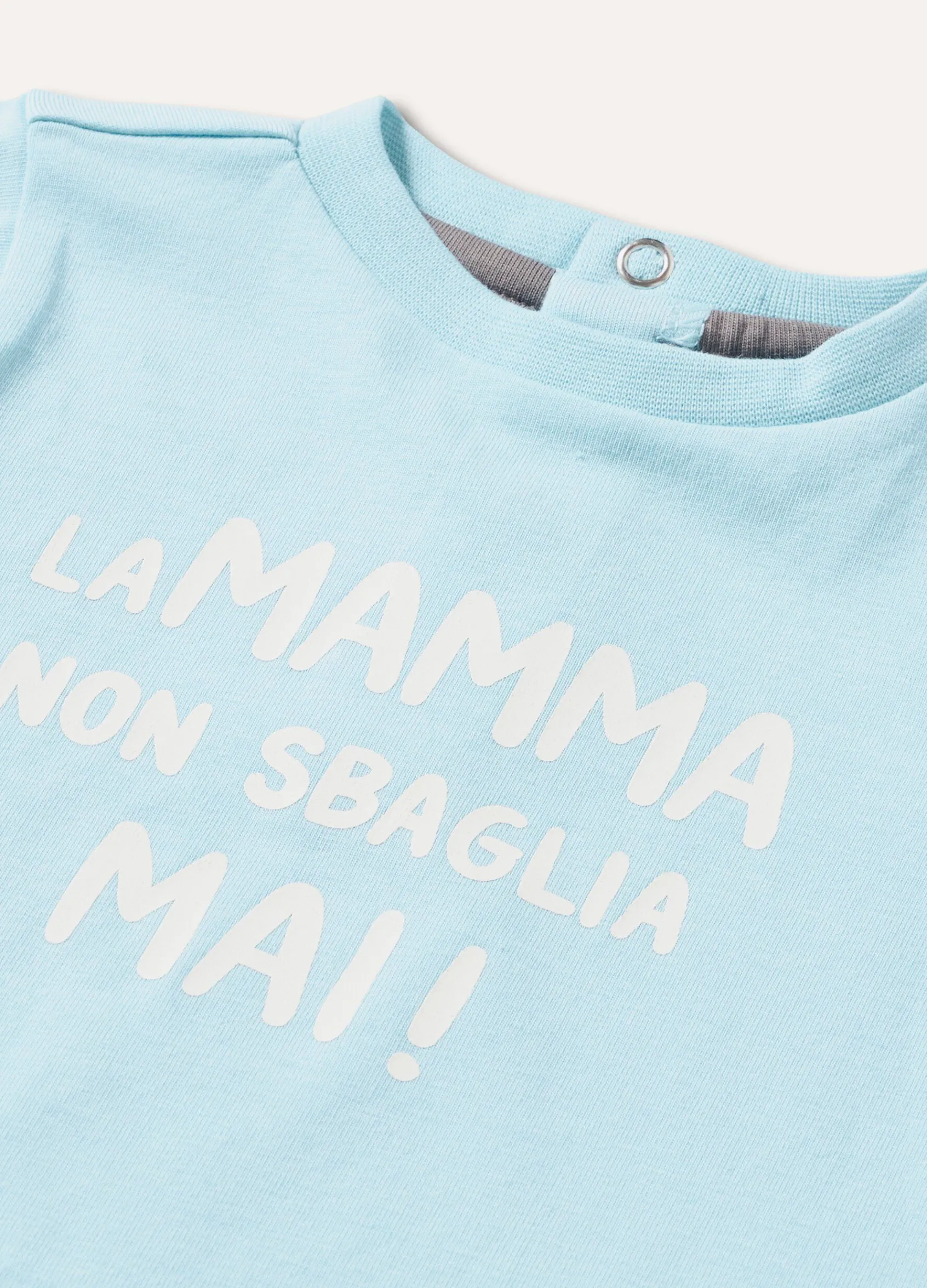 Blukids T-shirt in cotone stretch neonato- T-shirt