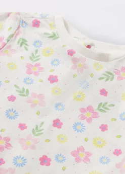 Blukids T-shirt in cotone stretch neonata- T-shirt
