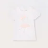 Blukids T-shirt in jersey di cotone stretch neonata- T-shirt