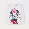 Blukids T-shirt in jersey di cotone stretch neonata- T-shirt