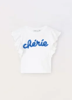 Blukids T-shirt in jersey di cotone stretch bambina- T-shirt