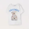 Blukids T-shirt in jersey di cotone stretch bambina- T-shirt
