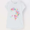Blukids T-shirt in jersey di cotone stretch bambina- T-shirt