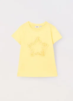 Blukids T-shirt in jersey di cotone stretch bambina- T-shirt