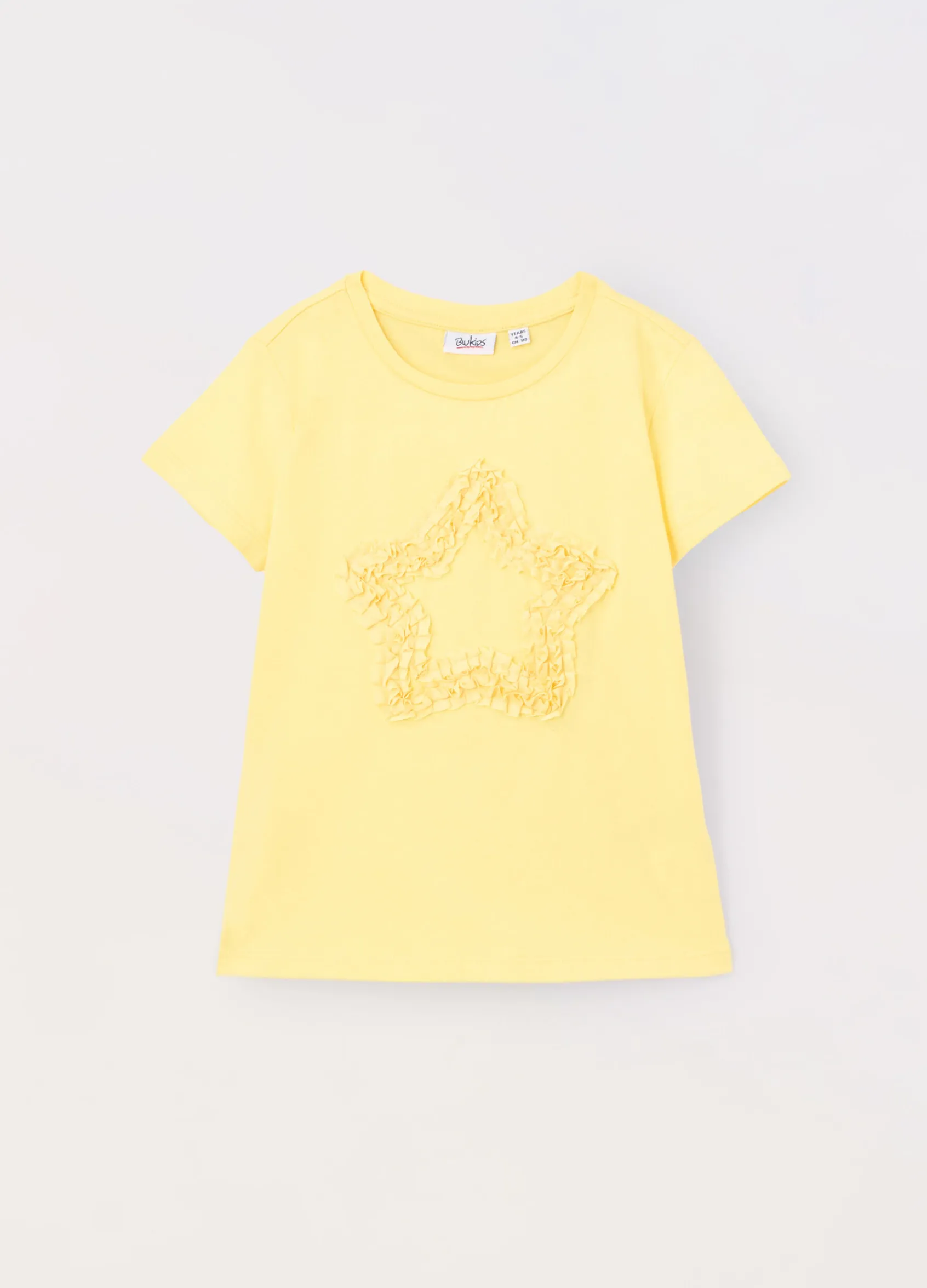 Blukids T-shirt in jersey di cotone stretch bambina- T-shirt