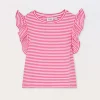 Blukids T-shirt in jersey di cotone stretch bambina- T-shirt