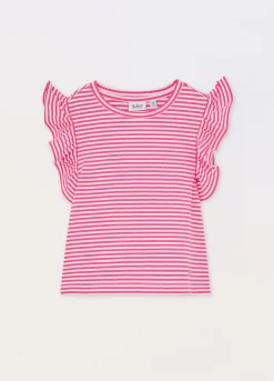 Blukids T-shirt in jersey di cotone stretch bambina- T-shirt