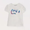 Blukids T-shirt in jersey di cotone stretch bambina- T-shirt