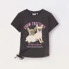 Blukids T-shirt in jersey di cotone stretch ragazza- Felpe
