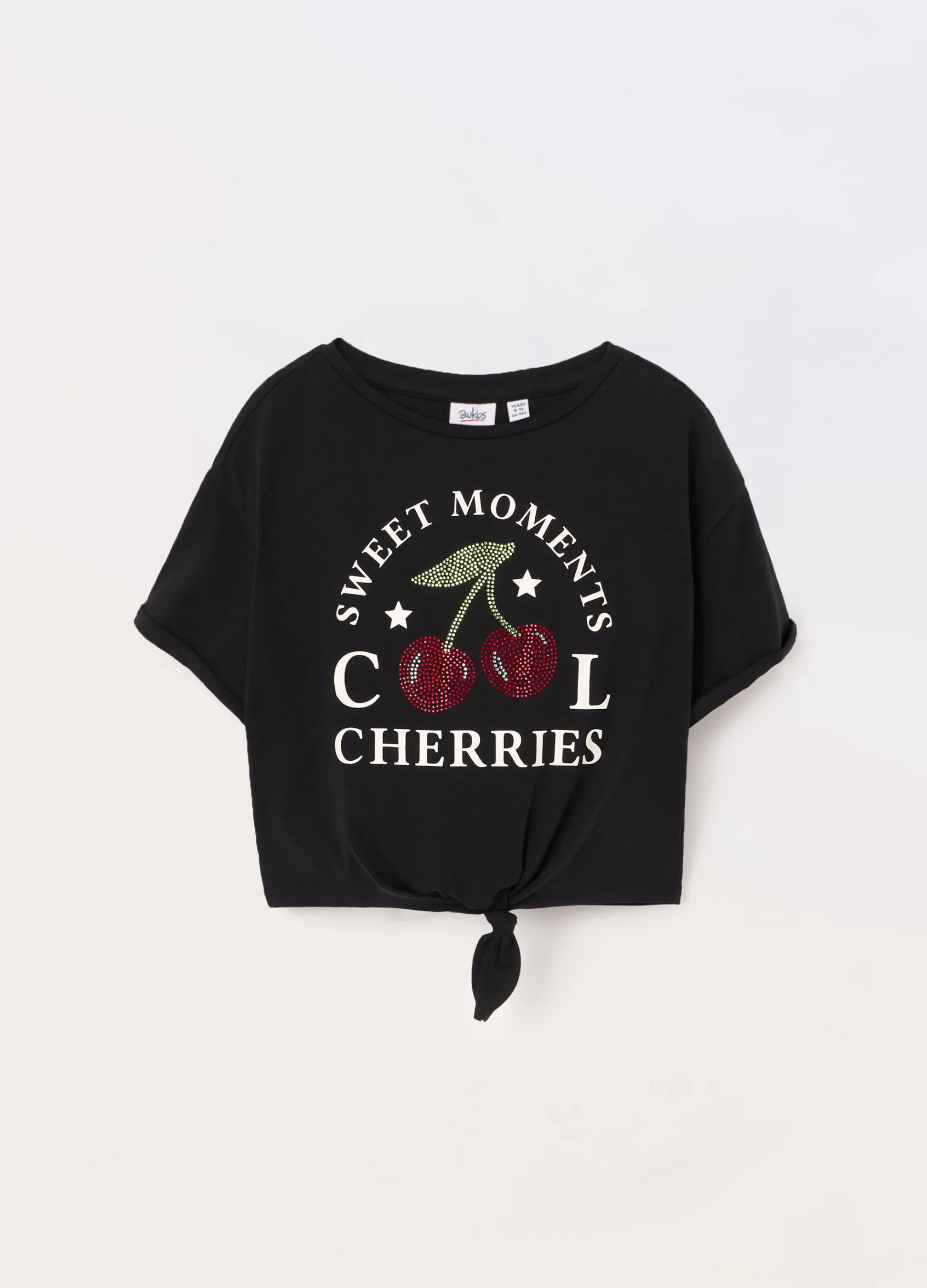 Blukids T-shirt in jersey di cotone stretch ragazza- T-shirt