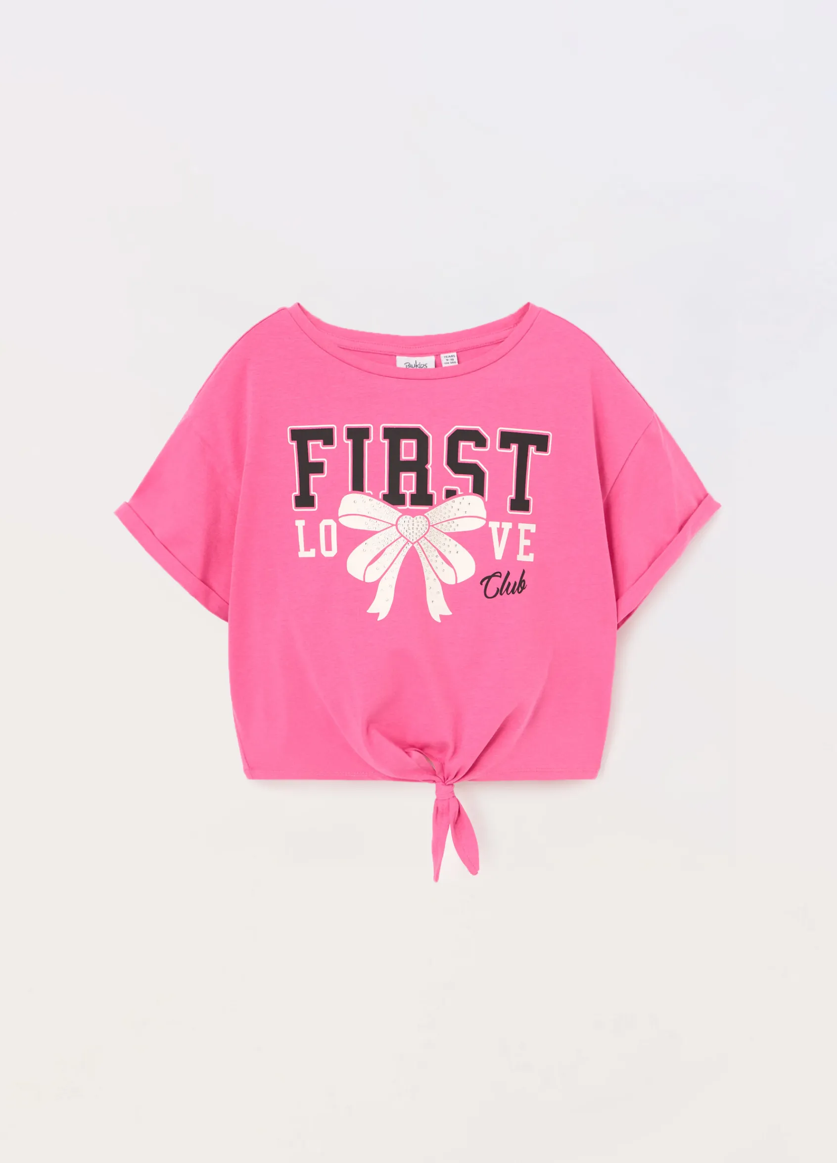 Blukids T-shirt in jersey di cotone stretch ragazza- T-shirt