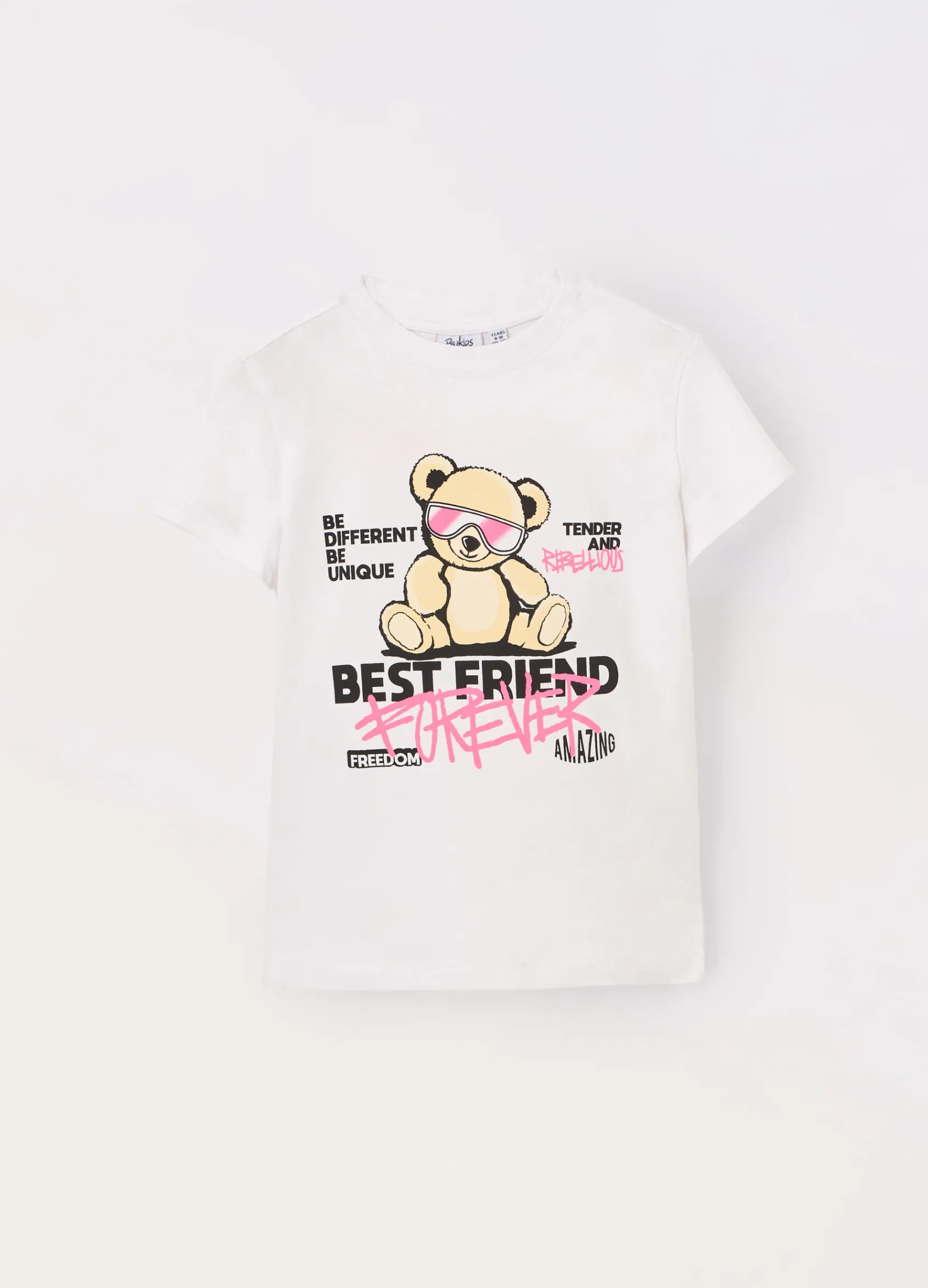 Blukids T-shirt in jersey di cotone stretch ragazza- T-shirt
