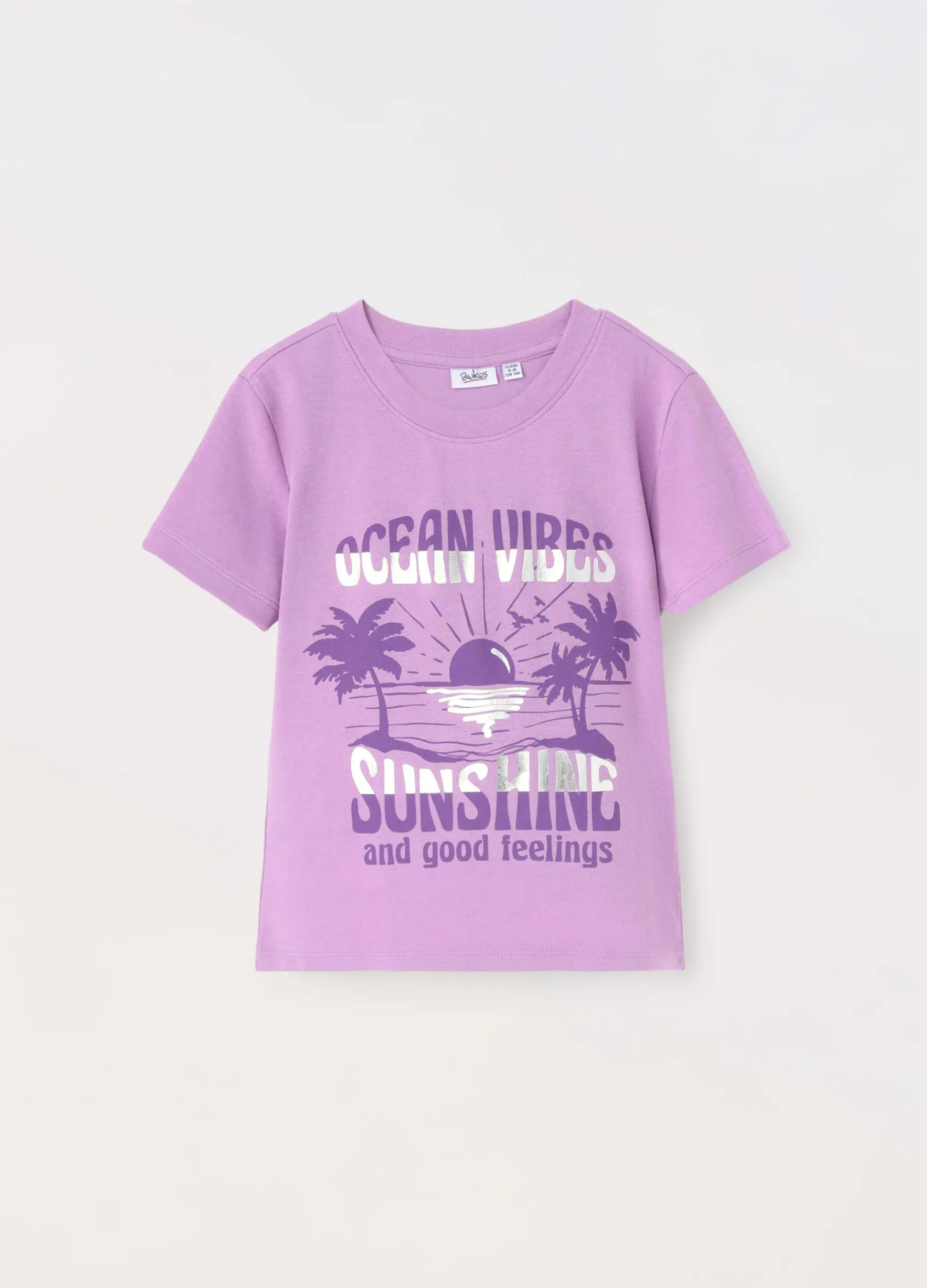 Blukids T-shirt in jersey di cotone stretch ragazza- T-shirt