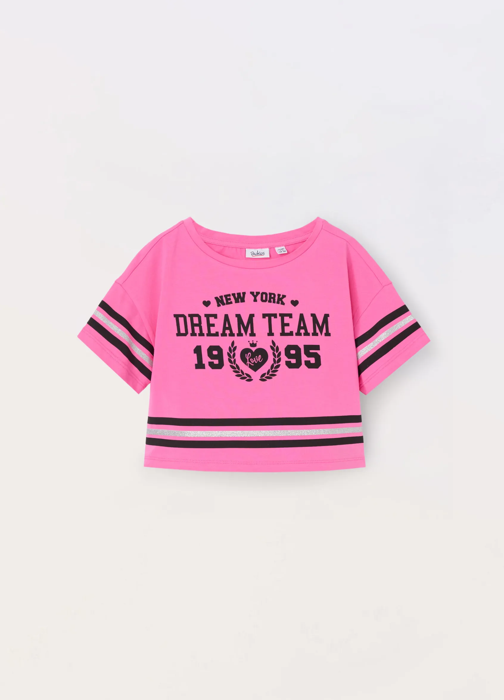Blukids T-shirt in jersey di cotone stretch ragazza- T-shirt