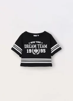 Blukids T-shirt in jersey di cotone stretch ragazza- T-shirt