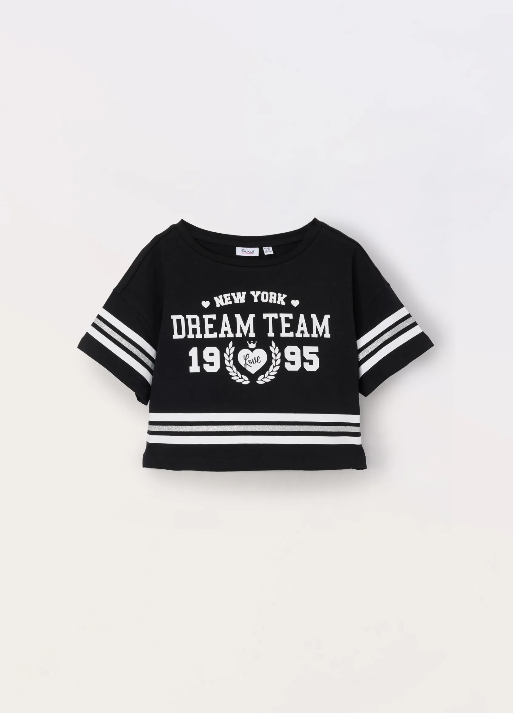 Blukids T-shirt in jersey di cotone stretch ragazza- T-shirt