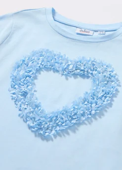 Blukids T-shirt in jersey di cotone stretch bambina- T-shirt