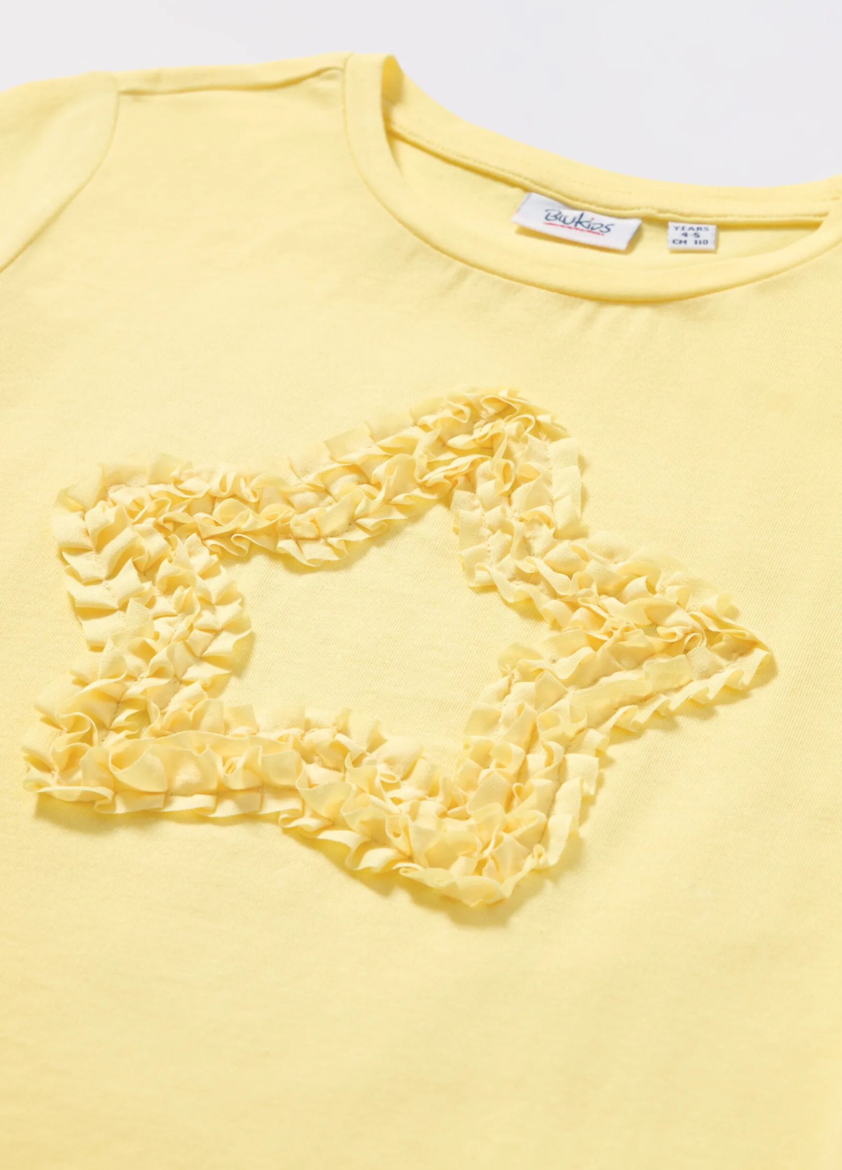 Blukids T-shirt in jersey di cotone stretch bambina- T-shirt