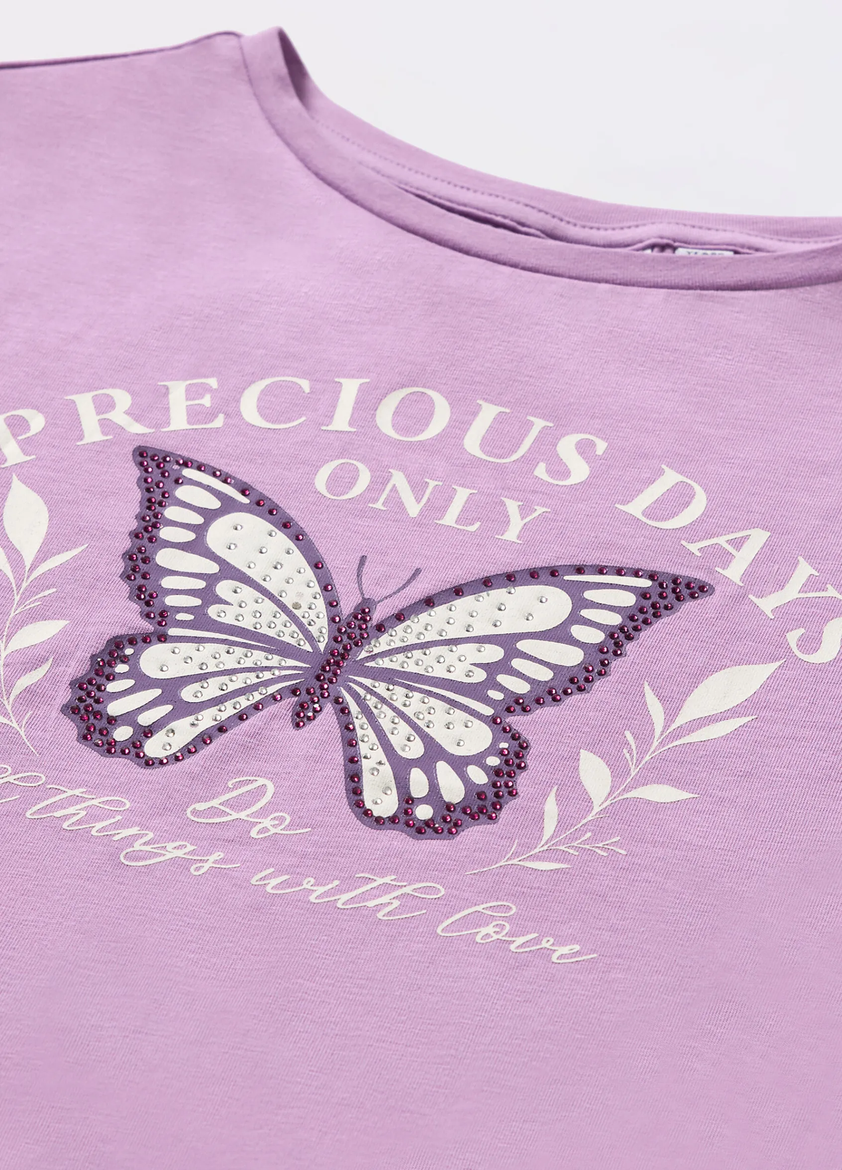 Blukids T-shirt in jersey di cotone stretch ragazza- T-shirt