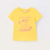 Blukids T-shirt in jersey di puro cotone neonata- T-shirt
