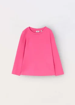 Blukids T-shirt in jersey di puro cotone bambina- T-shirt