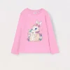 Blukids T-shirt in jersey di puro cotone bambina- T-shirt