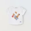 Blukids T-shirt in jersey di puro cotone bambina- T-shirt