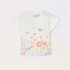 Blukids T-shirt in jersey di puro cotone bambina- T-shirt