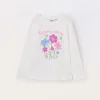 Blukids T-shirt in jersey di puro cotone bambina- T-shirt