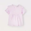Blukids T-shirt in jersey di puro cotone neonata- T-shirt