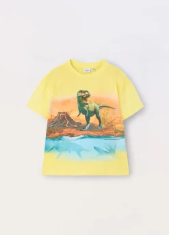 Blukids T-shirt in jersey di puro cotone bambino-Bambino T-shirt