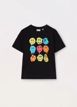 Blukids T-shirt in jersey di puro cotone bambino-Bambino T-shirt