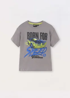 Blukids T-shirt in jersey di puro cotone bambino-Bambino T-shirt