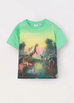 Blukids T-shirt in jersey di puro cotone bambino-Bambino T-shirt
