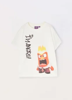 Blukids T-shirt in jersey di puro cotone bambino Inside Out-Bambino T-shirt