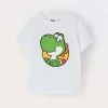 Blukids T-shirt in jersey di puro cotone bambino-Bambino T-shirt