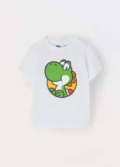 Blukids T-shirt in jersey di puro cotone bambino-Bambino T-shirt