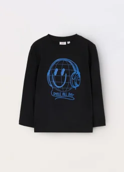 Blukids T-shirt in jersey di puro cotone bambino-Bambino T-shirt