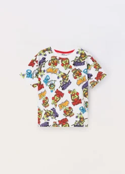Blukids T-shirt in jersey di puro cotone bambino-Bambino T-shirt