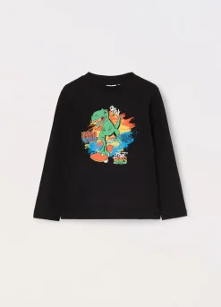 Blukids T-shirt in jersey di puro cotone bambino-Bambino T-shirt
