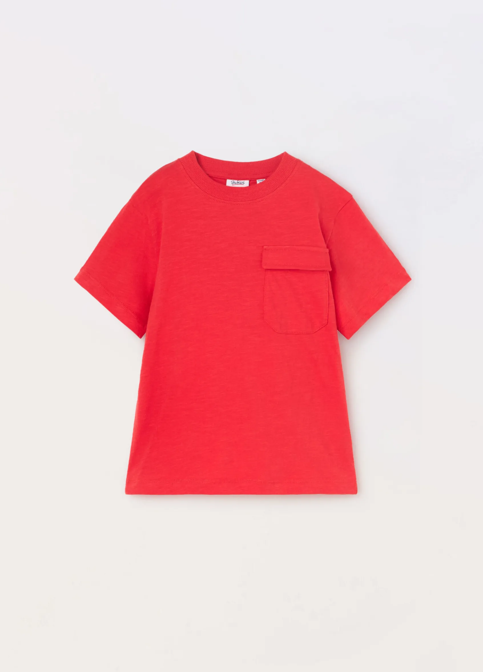 Blukids T-shirt in jersey di puro cotone bambino-Bambino T-shirt
