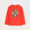 Blukids T-shirt in jersey di puro cotone bambino-Bambino T-shirt