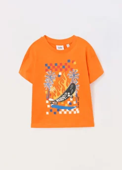 Blukids T-shirt in jersey di puro cotone bambino-Bambino T-shirt