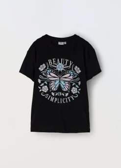 Blukids T-shirt in jersey di puro cotone ragazza- T-shirt