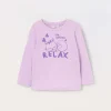 Blukids T-shirt in jersey di puro cotone neonata- T-shirt