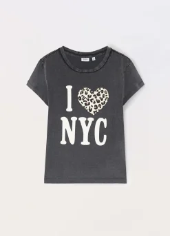 Blukids T-shirt in jersey di puro cotone ragazza- T-shirt