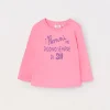 Blukids T-shirt in jersey di puro cotone neonata- T-shirt