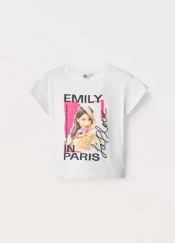 Blukids T-shirt in jersey di puro cotone ragazza- T-shirt